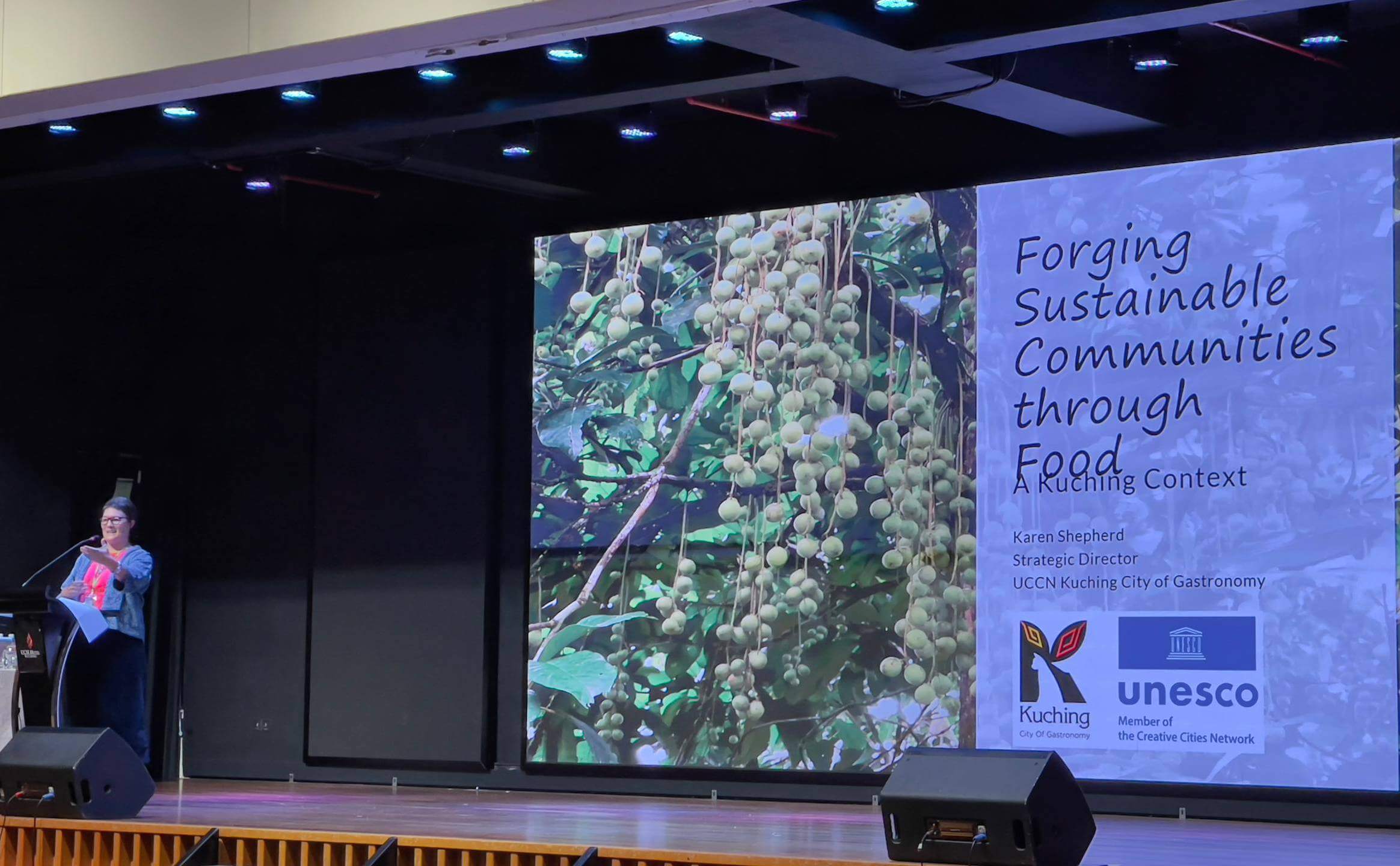 Keynote Speaker UNESCO Creative City of Gastronomy Kuching